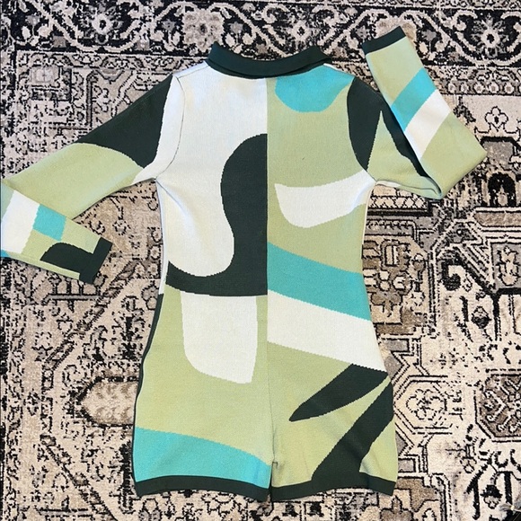 Stylish Geometric Knit Cardigan - Picture 10 of 12